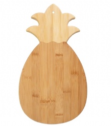 Pineapple Shaped Bamboo Wood Cutting Board