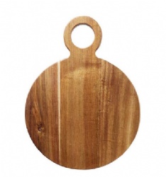 acacia wood cutting board round