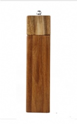 Acacia wood pepper mill salt papper grinder