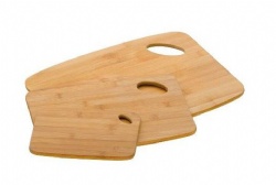 bamboo cutting board set of 3pcs